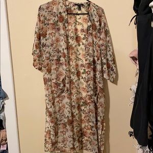 Flower kimono